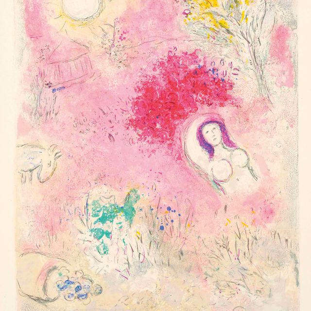 Marc Chagall — Хлоя, из "Дафниса и Хлои"
