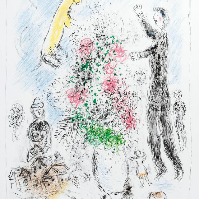 Marc Chagall — Лесные лилы (M. 975)