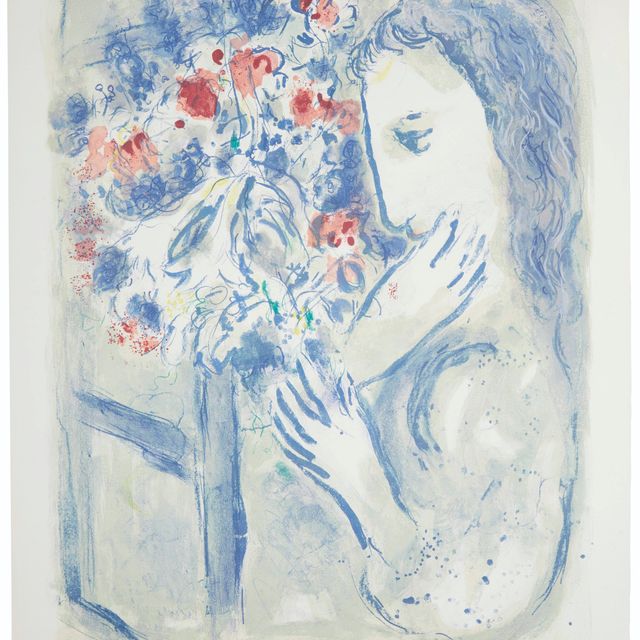 Marc Chagall — Женская прелесть из-за окна
