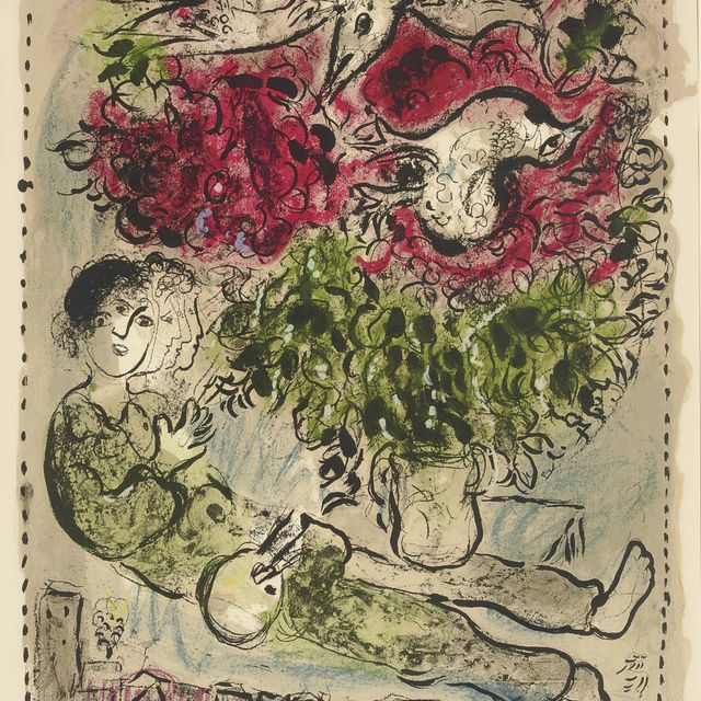 Marc Chagall — Цветочный букет (M. 483)