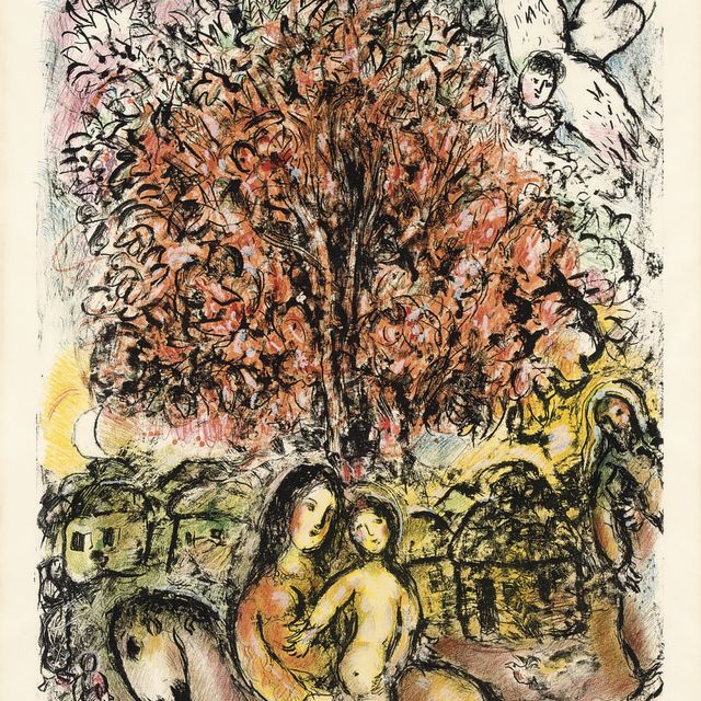 Marc Chagall — Церковь Святого Семейства (M. 622)