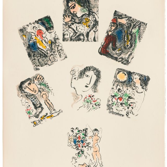 Marc Chagall — Милая Анни