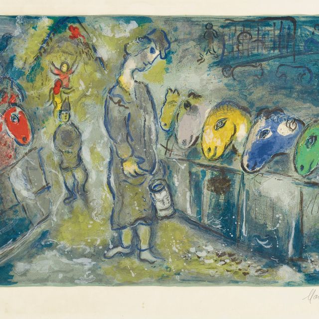 Marc Chagall — Le Cirque : одна тарелка