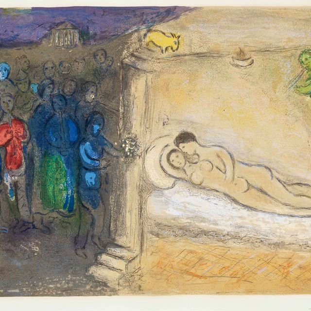 Marc Chagall — Гимн из "Дафниса и Хлои"
