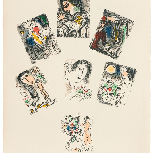 Marc Chagall — Милая Анни