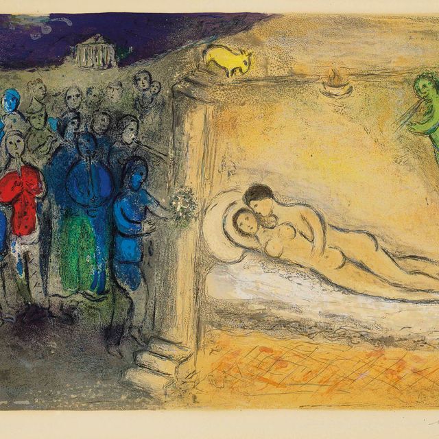 Marc Chagall — Гимн из "Дафниса и Хлои"