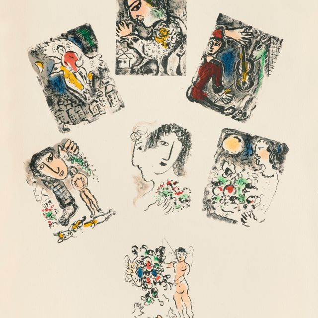 Marc Chagall — Милая Анни