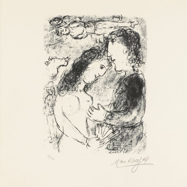Marc Chagall — Чувство любви