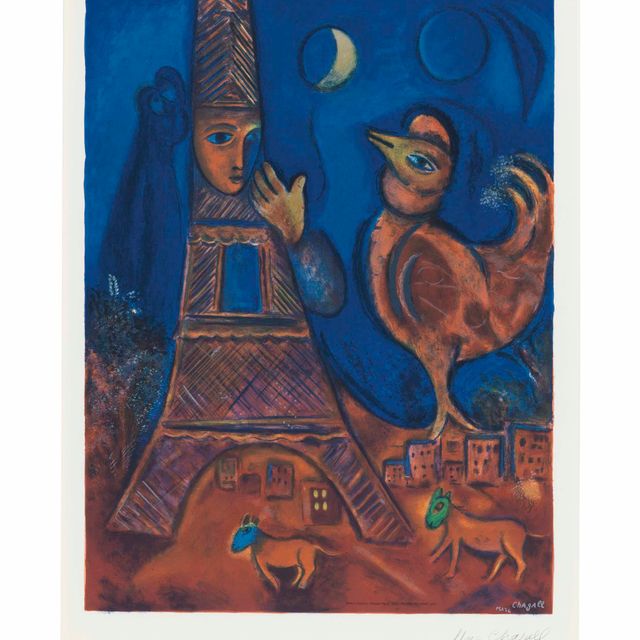 Marc Chagall — Добрый день, Париж