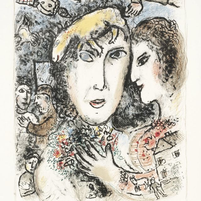 Marc Chagall — Семейная жизнь на Пеинтре (M. 679)