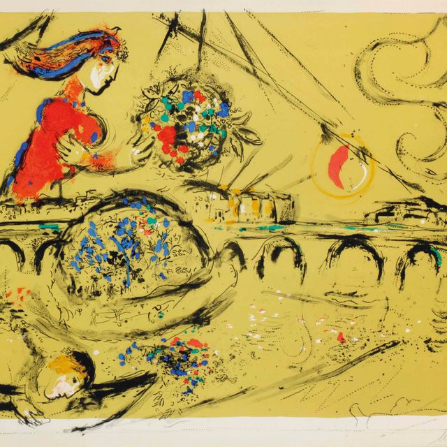 Marc Chagall — Остров Сен-Луи