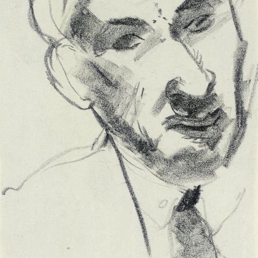 Marc Chagall — Портрет де Бархана