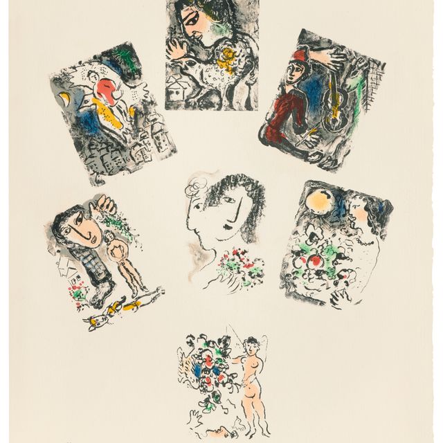 Marc Chagall — Милая Анни