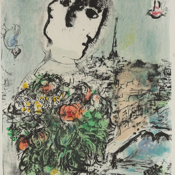 Marc Chagall — Ле Флев (M. 586)