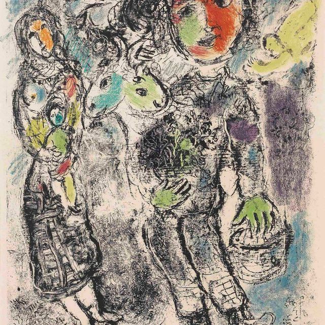 Marc Chagall — Платежная пара (M. 484)