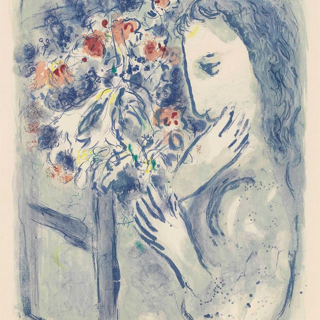 Marc Chagall — Женская прелесть из-за окна