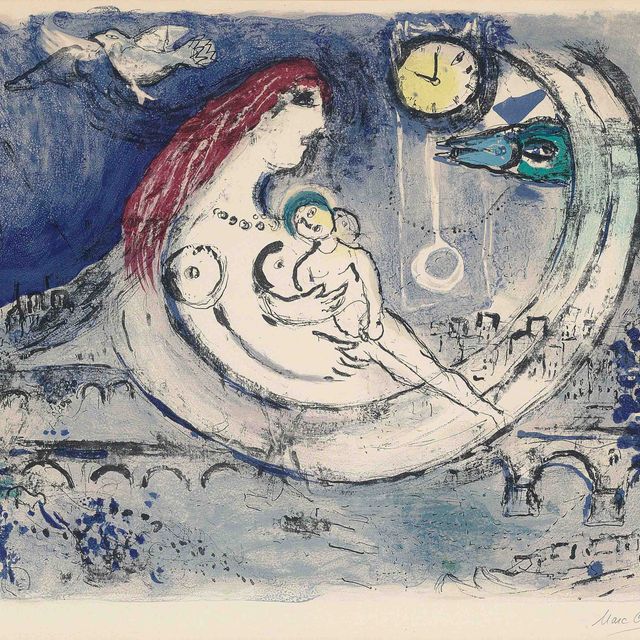 Marc Chagall — Черный кошелек (лот 221)