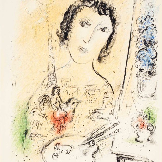Marc Chagall — Автопортрет