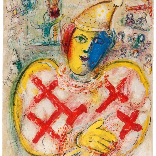 Marc Chagall — Le Cirque : одна тарелка