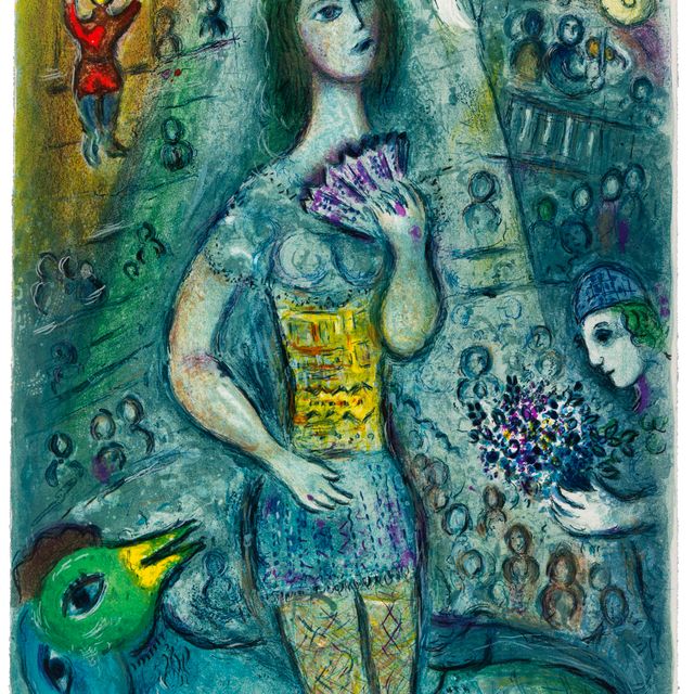 Marc Chagall — Le Cirque : одна тарелка