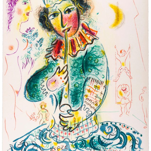 Marc Chagall — Le Cirque : одна тарелка