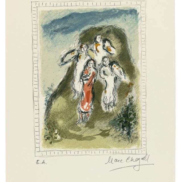 Marc Chagall — Три Ангела