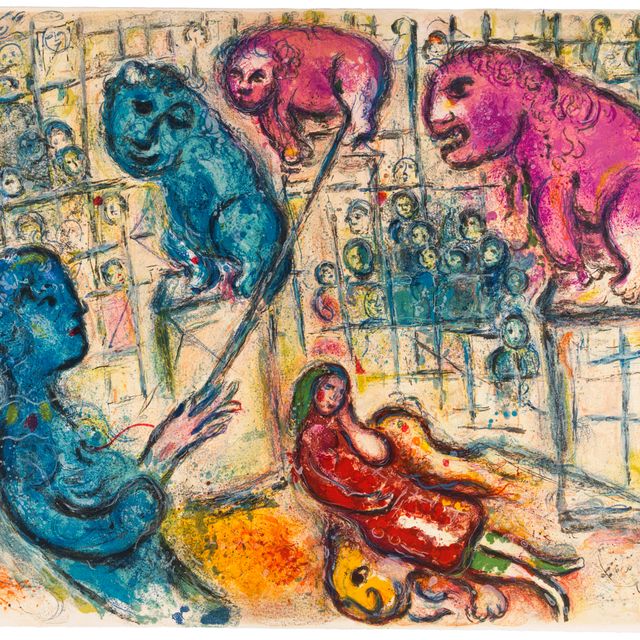 Marc Chagall — Le Cirque : одна тарелка