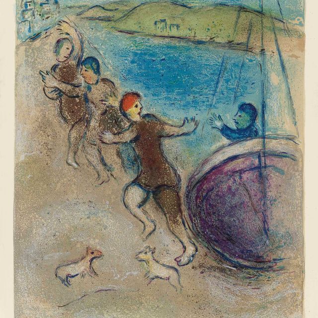 Marc Chagall — Молодой род Метимнов, от: Дафнис и Хлоя