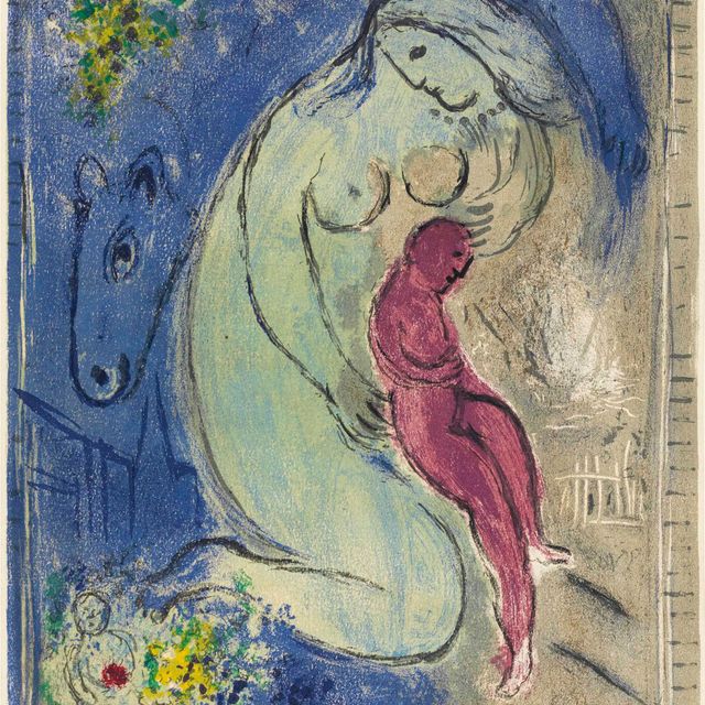 Marc Chagall — Набережная Цветов (M. 99)