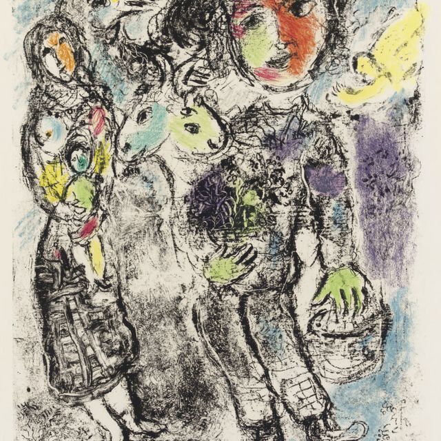 Marc Chagall — Платежная пара (M. 484)