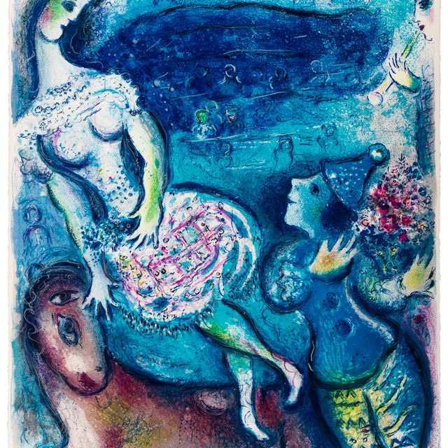 Marc Chagall — Le Cirque : одна тарелка