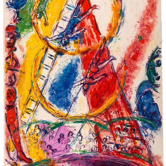 Marc Chagall — Le Cirque : одна тарелка
