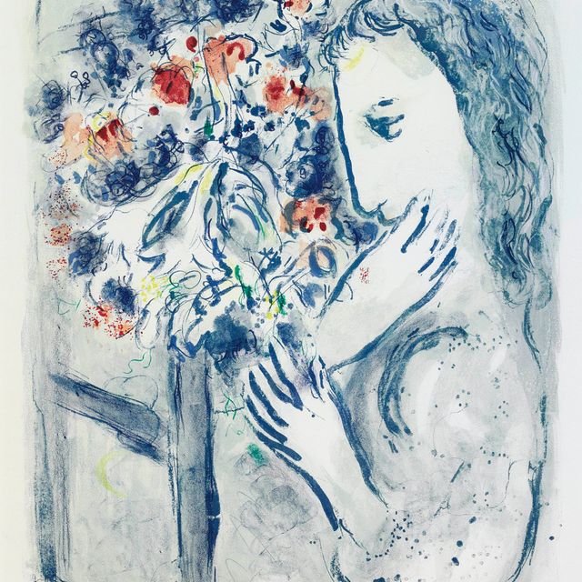 Marc Chagall — Женская одежда с капюшоном (M. 420)