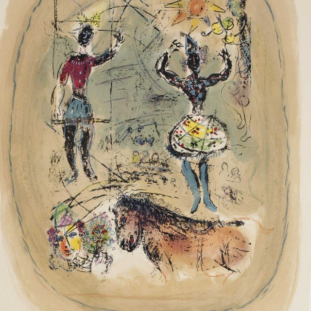 Marc Chagall — Цирк Этуаль (M. 436)