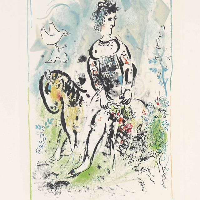 Marc Chagall — Лунный Пьеро (M. 574)