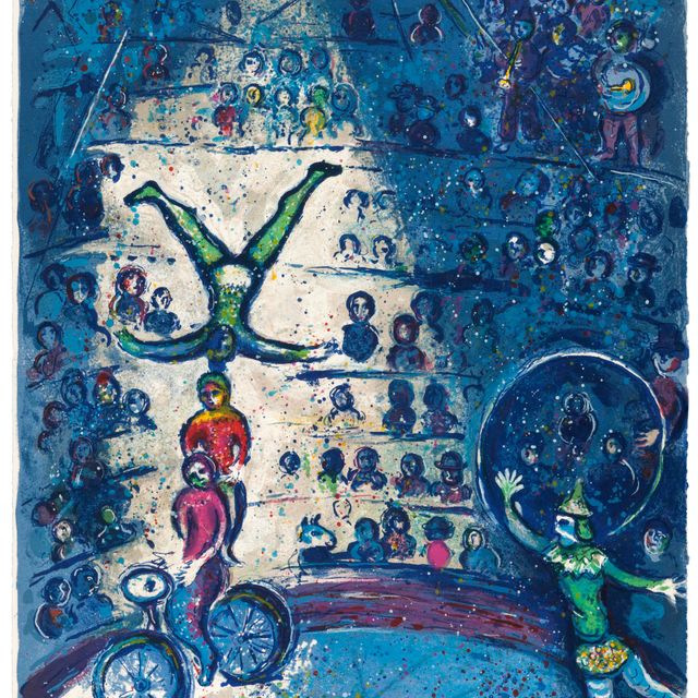 Marc Chagall — Le Cirque : одна тарелка