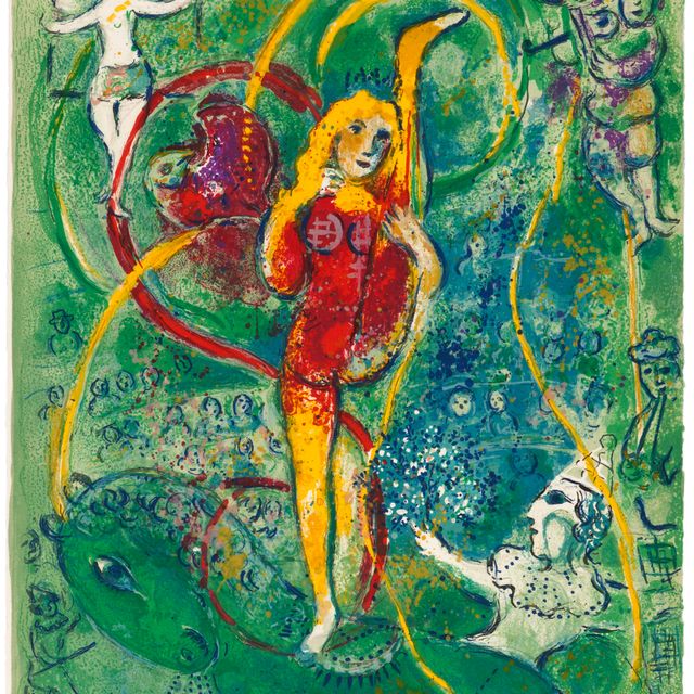 Marc Chagall — Le Cirque : одна тарелка