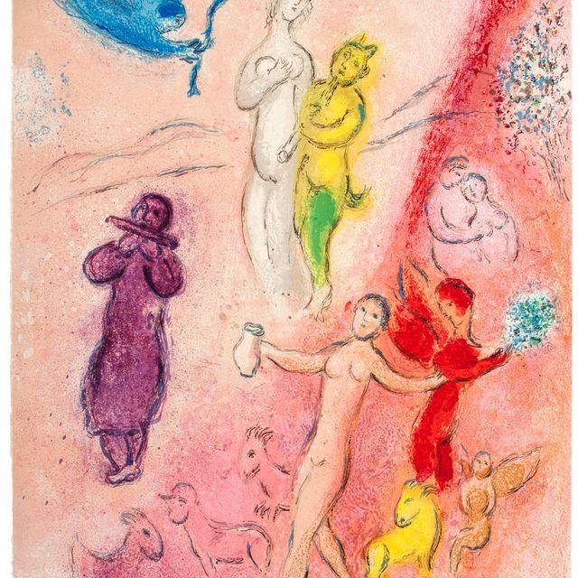 Marc Chagall — Сказка о шприце из "Дафниса и Хлои"