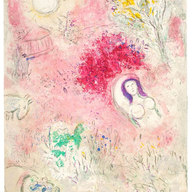 Marc Chagall — Хлоя, из "Дафниса и Хлои"