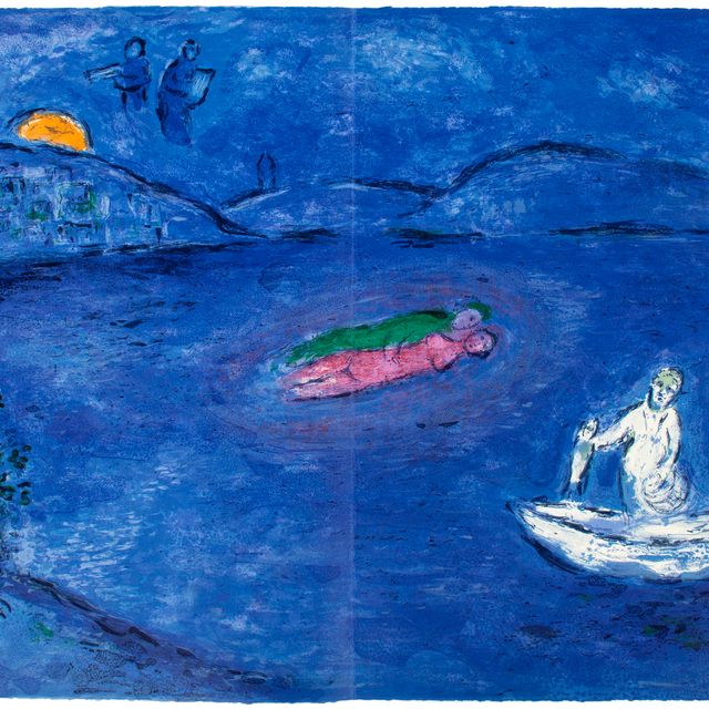 Marc Chagall — Лечо из "Дафниса и Хлои"