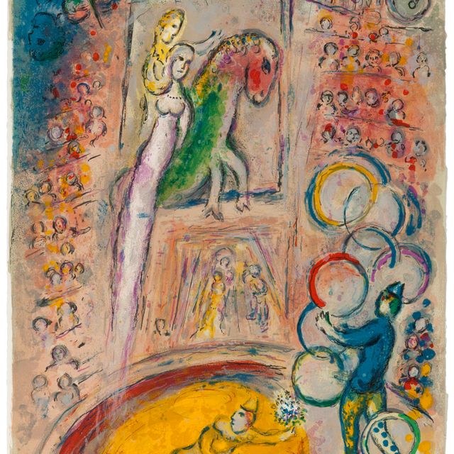 Marc Chagall — Le Cirque : одна тарелка