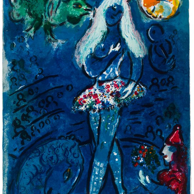 Marc Chagall — Le Cirque : одна тарелка