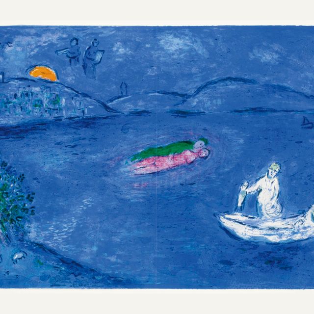 Marc Chagall — "Лечо" из "Дафниса и Хлои" (М. 340; см. С. книги 46)