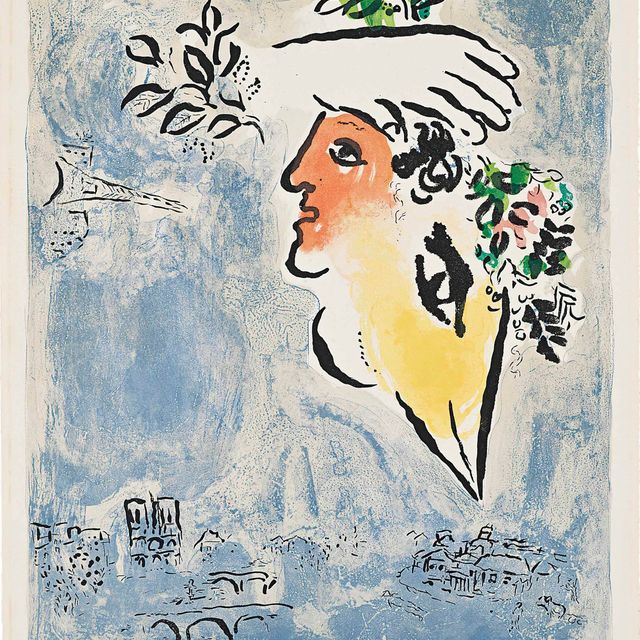 Marc Chagall — Голубой свет