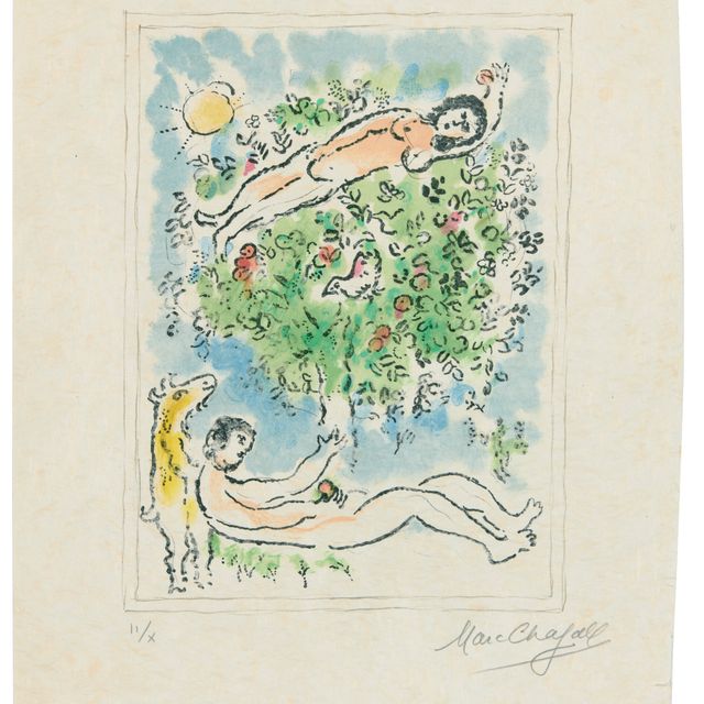 Marc Chagall — Цветок дерева II