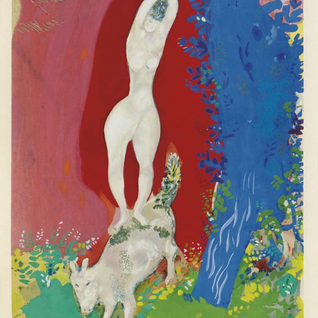 Marc Chagall — Женщина из цирка