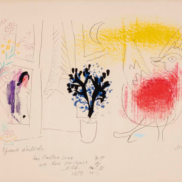Marc Chagall — "Красная шапочка", работы Шагала (М. 203; см. С. 34)