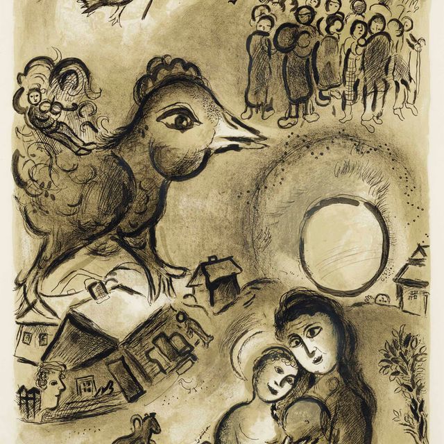 Marc Chagall — Фантастическая деревня
