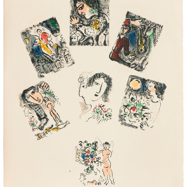 Marc Chagall — Милая Анни