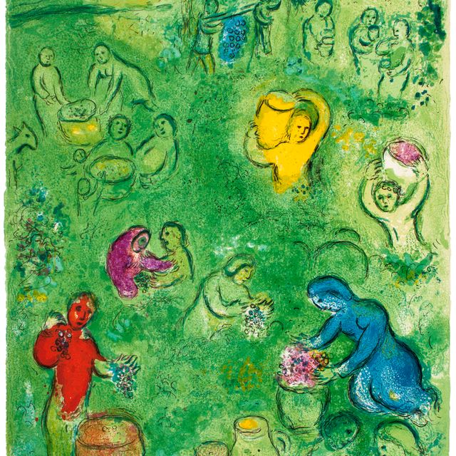 Marc Chagall — "Венданжи" из "Дафниса и Хлои"